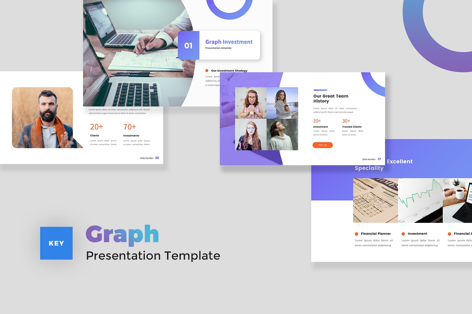 Graph - Investment & Finance Keynote Template