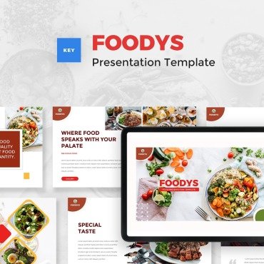 Food Supply Keynote Templates 177849