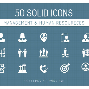 Management Human Icon Sets 178326