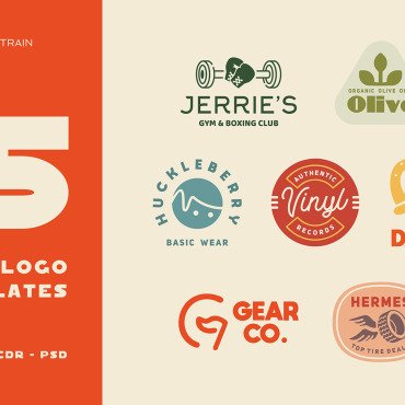Logo Templatesretro Logo Templates 178343