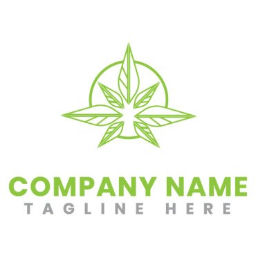 Cannabis Leaf Logo Templates 178352