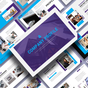 Clean Company PowerPoint Templates 178356