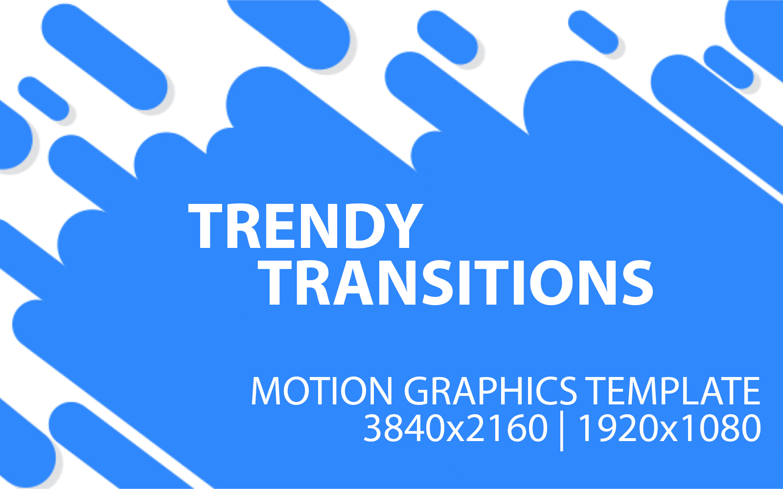 Trendy Transitions Motion Graphics Template