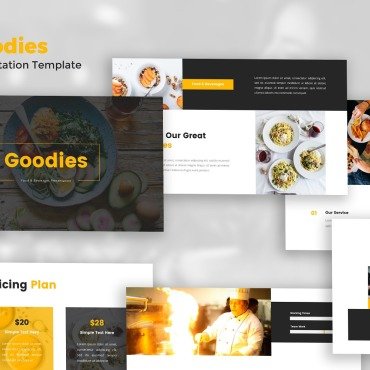 Restaurant Food Google Slides 178543