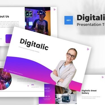 Services It Keynote Templates 178564