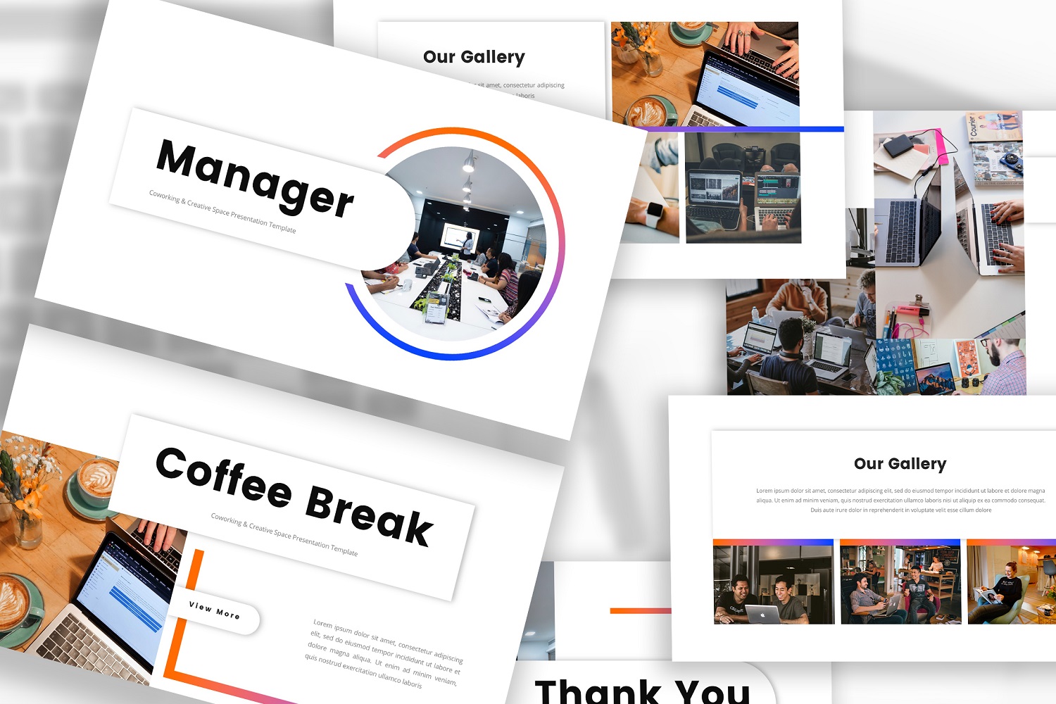 Manager - Co-working & Creative Space Keynote Template