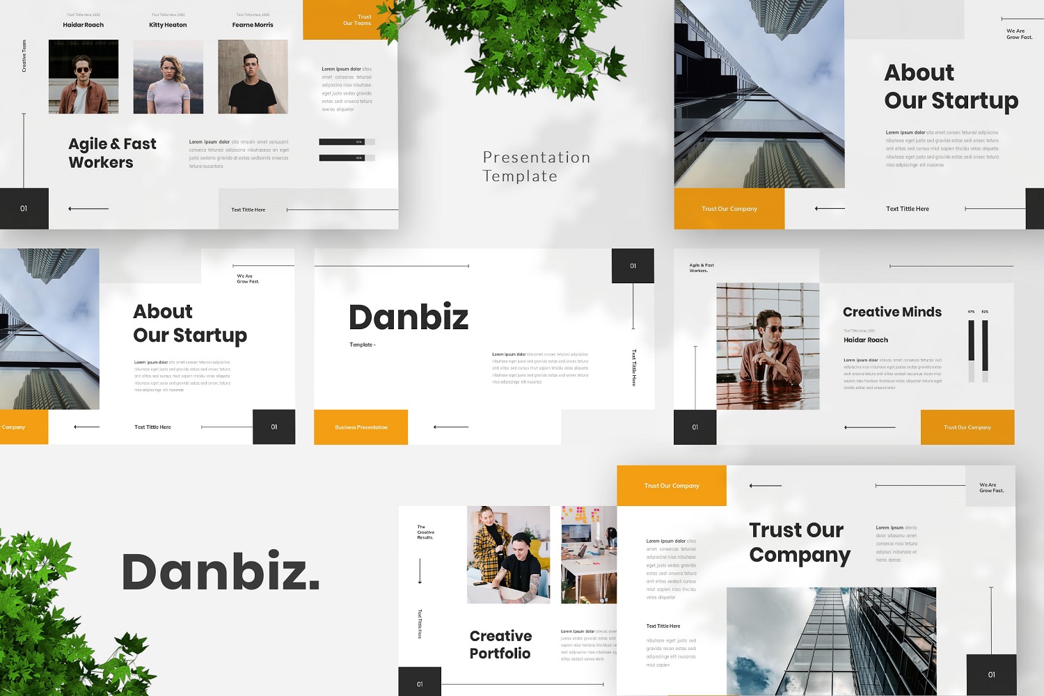 Danbiz - Business Keynote Template