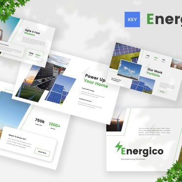 Energy Power Keynote Templates 178574