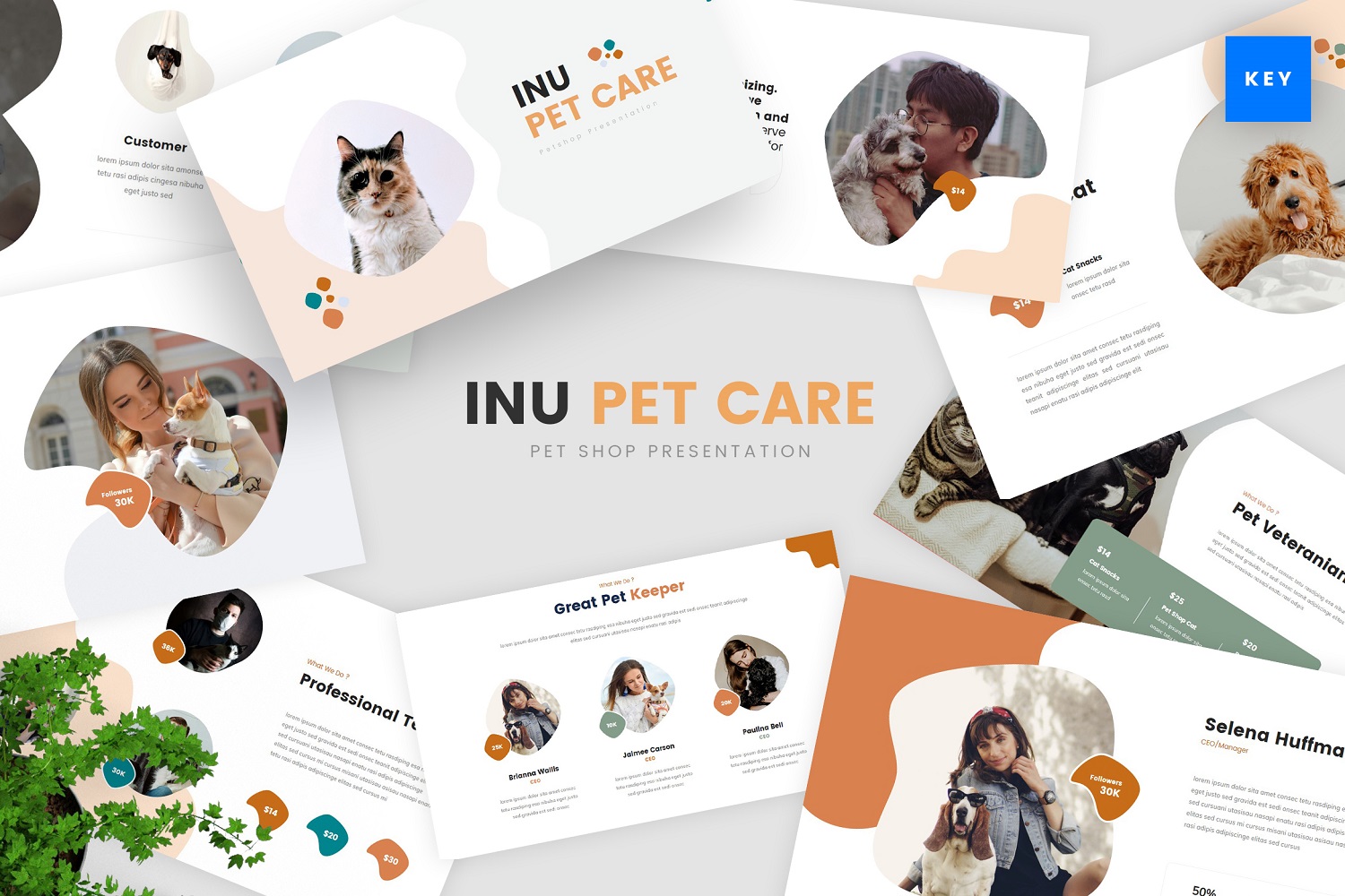 Inu - Pet Care Keynote Template