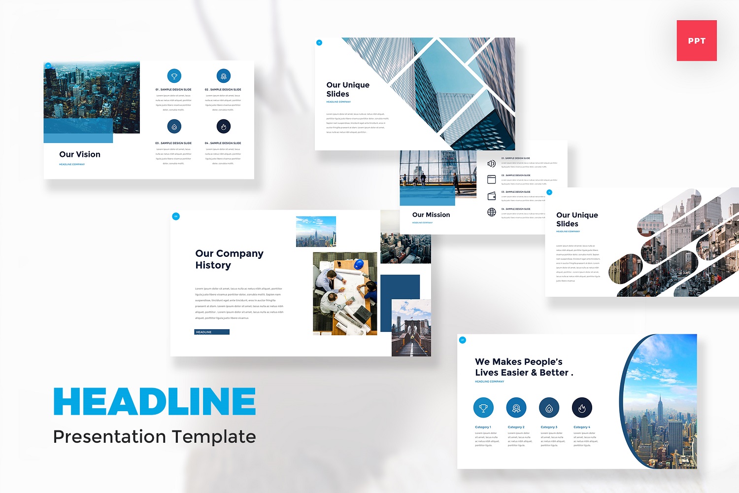 Headline - Creative PowerPoint Template