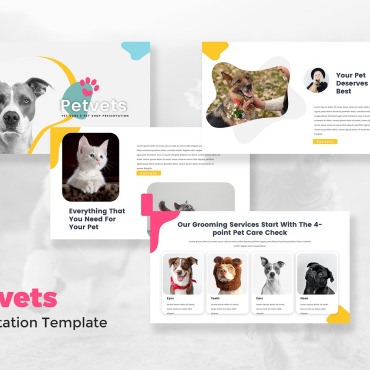 Care Pet PowerPoint Templates 178583