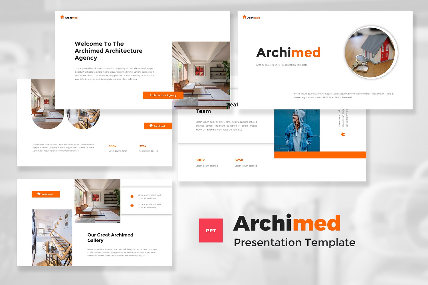 Archimed - Architecture PowerPoint Template