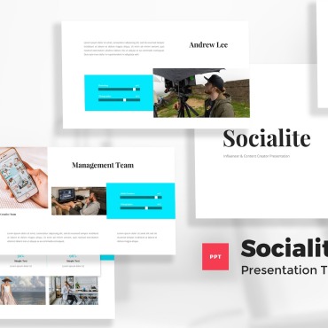 Creator Influencer PowerPoint Templates 178594