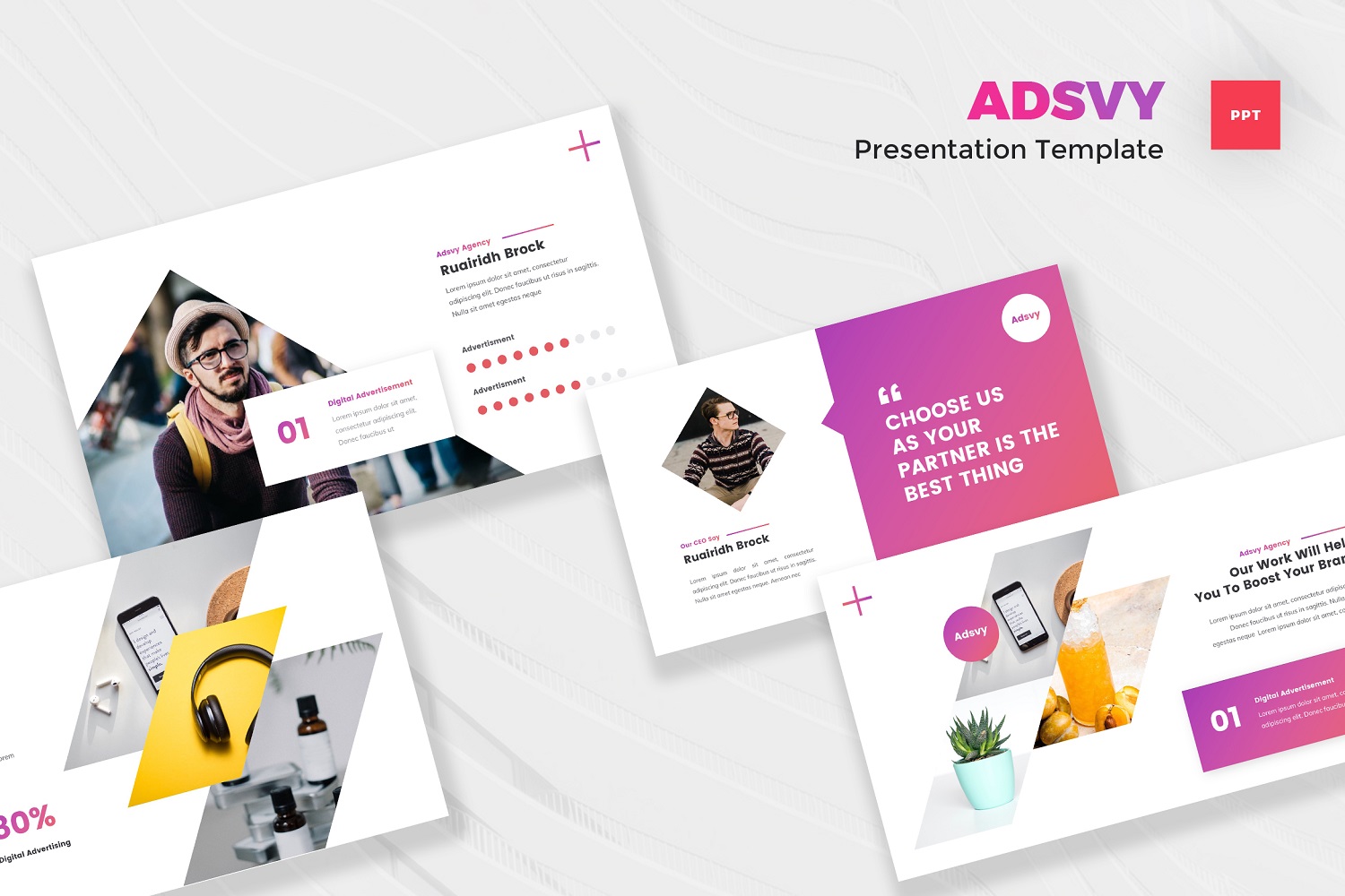 Adsvy - Advertisement Powerpoint Template