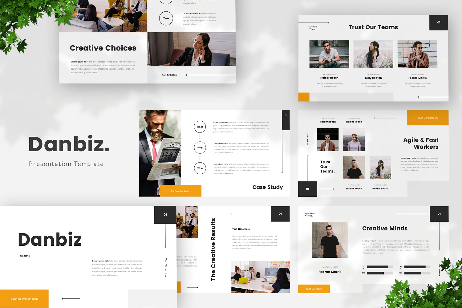 Danbiz - Business Powerpoint Template