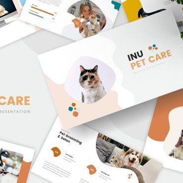 Animal Dog PowerPoint Templates 178598