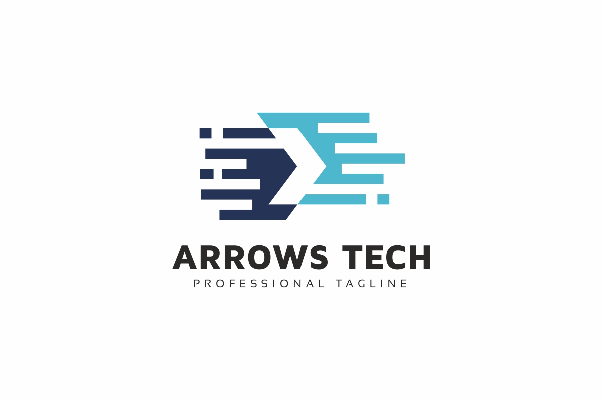 Arrows Technology Logo template