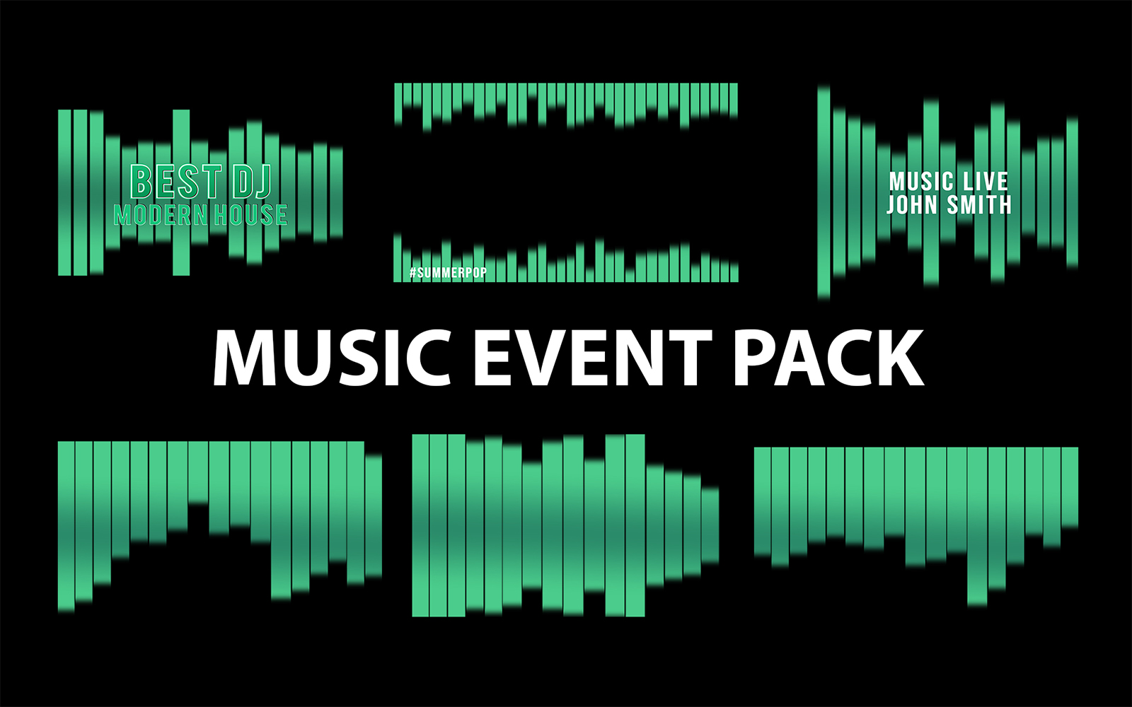 Music Event Pack Motion Graphics Template