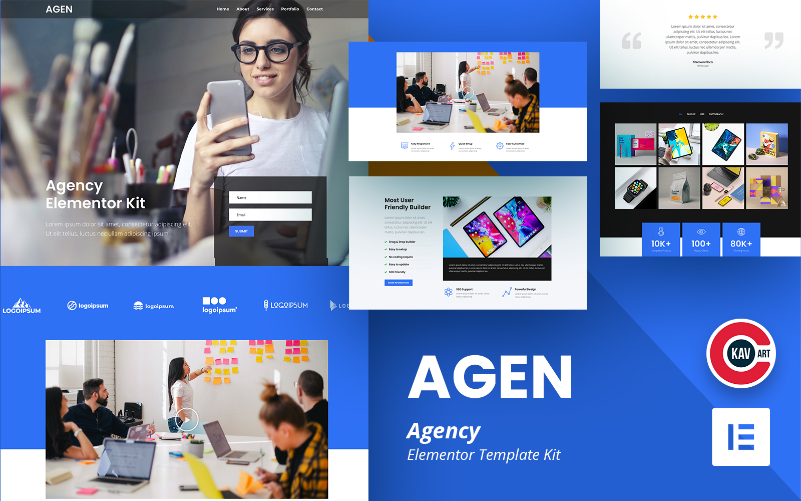 Agen - Agency Elementor Kit