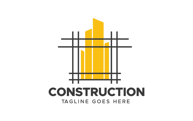 Minimalist Construction Logo Template