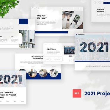 Next Project PowerPoint Templates 178853