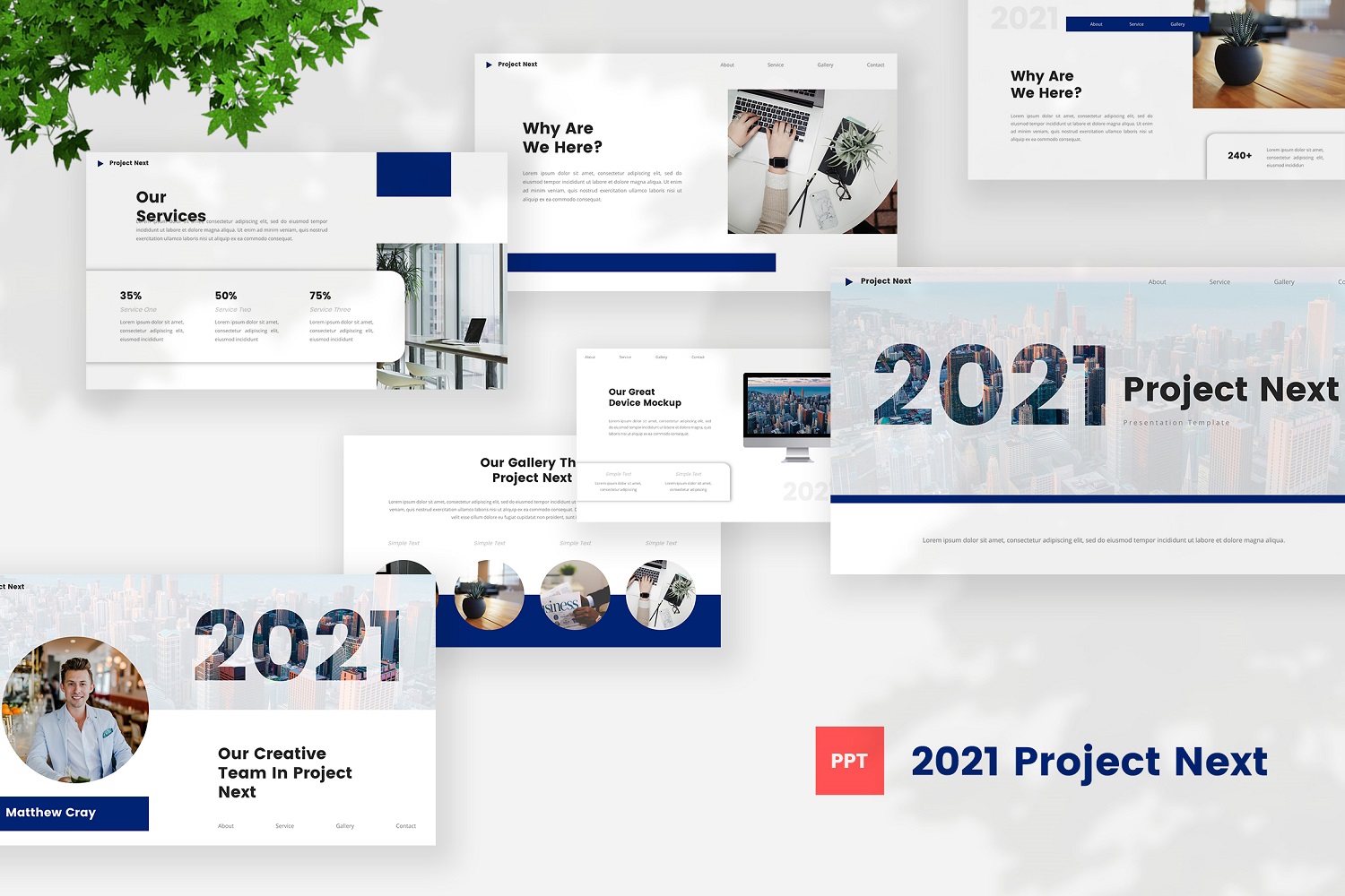 2021 Project Next Powerpoint Template