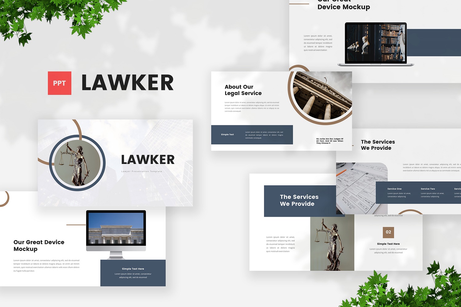 Lawker - Lawyer Powerpoint Template