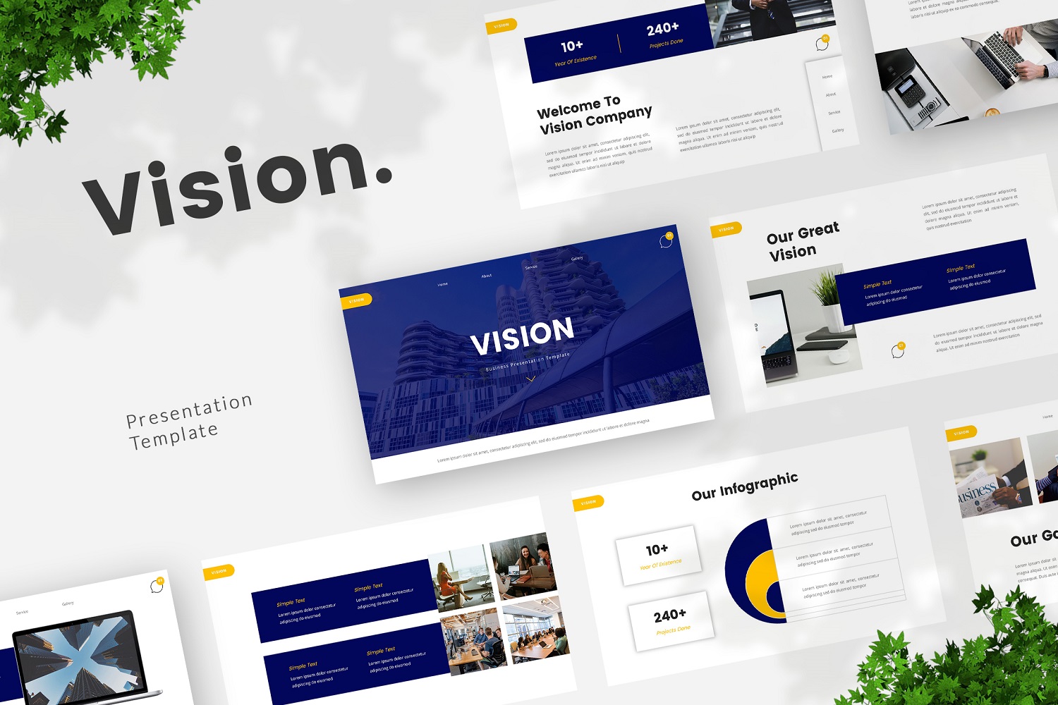 Vision - Business Powerpoint Template