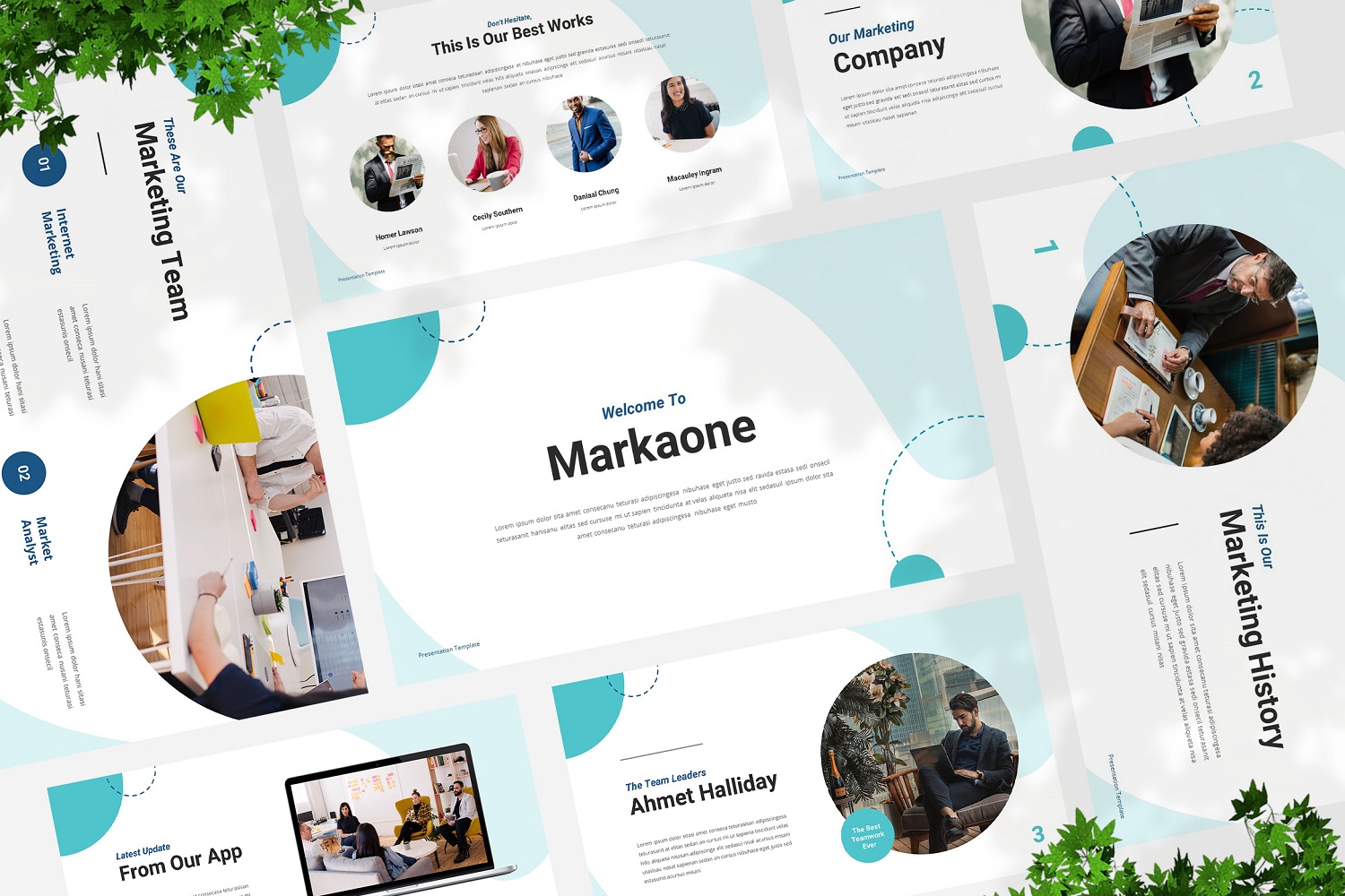 Markaone - Marketing Keynote Template