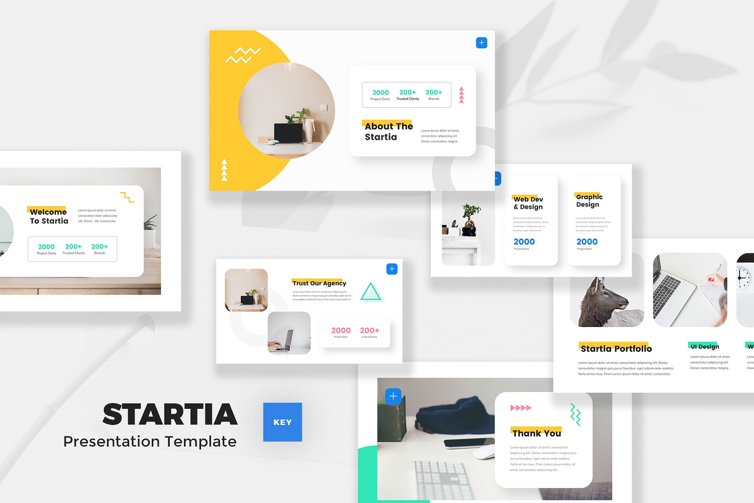 Startia - StartUp Keynote Template