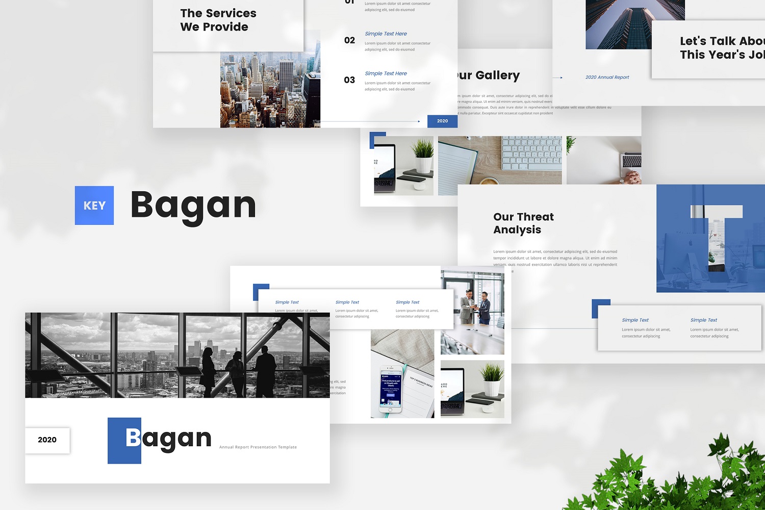 Bagan - Annual Report Keynote Template