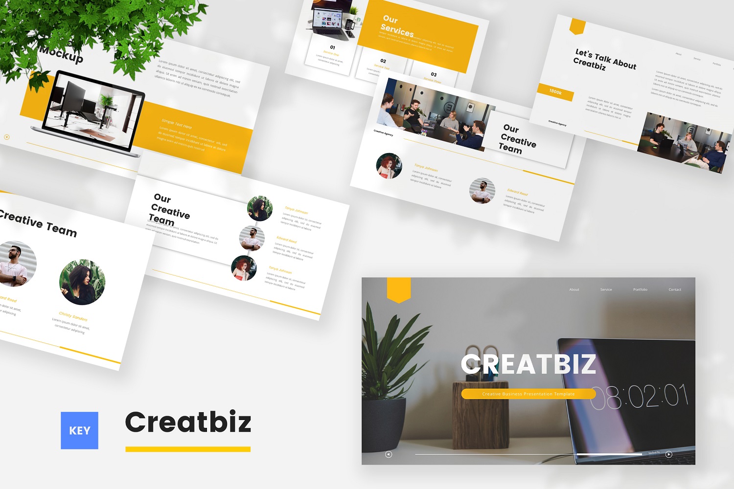 Creatbiz - Creative Business Keynote Template