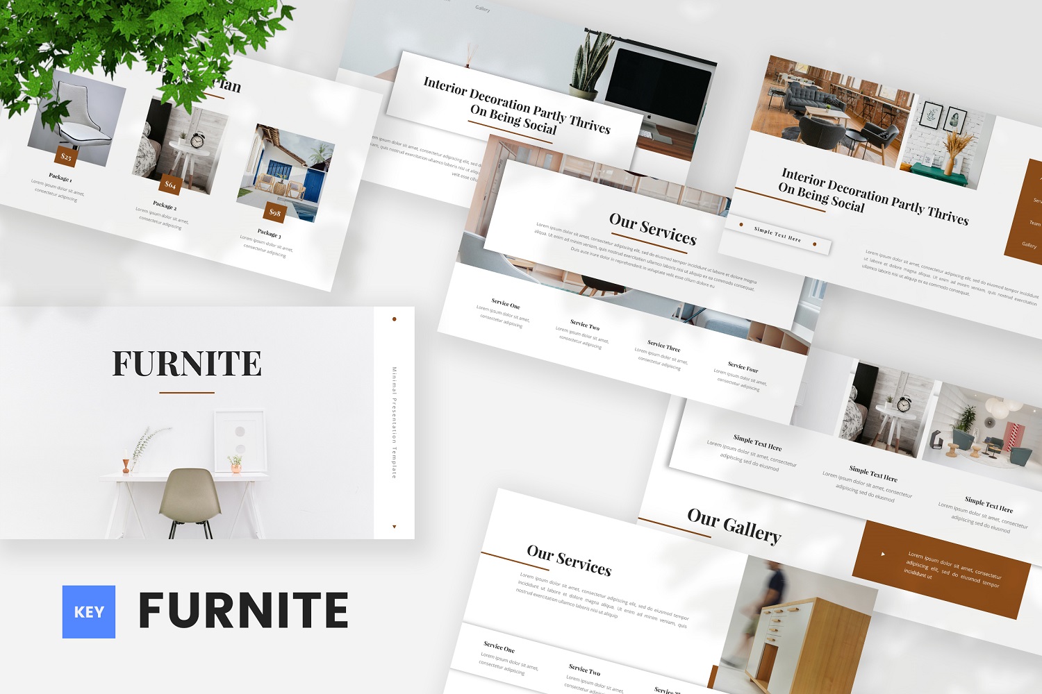 Furnite - Minimal Keynote Template