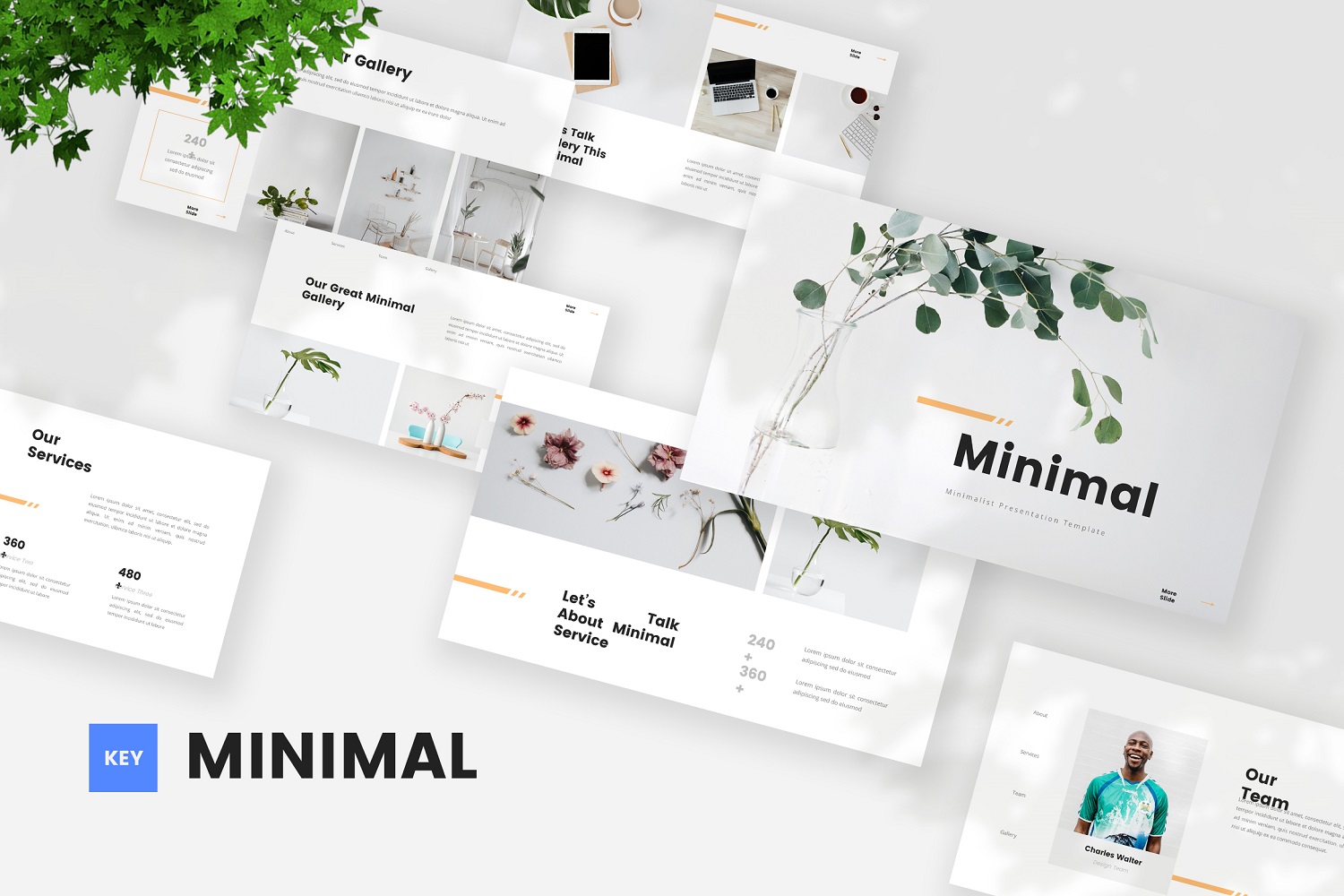 Minimal - Minimalist Keynote Template