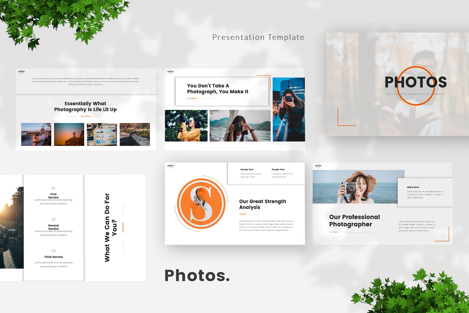 Photos - Photography Keynote Template