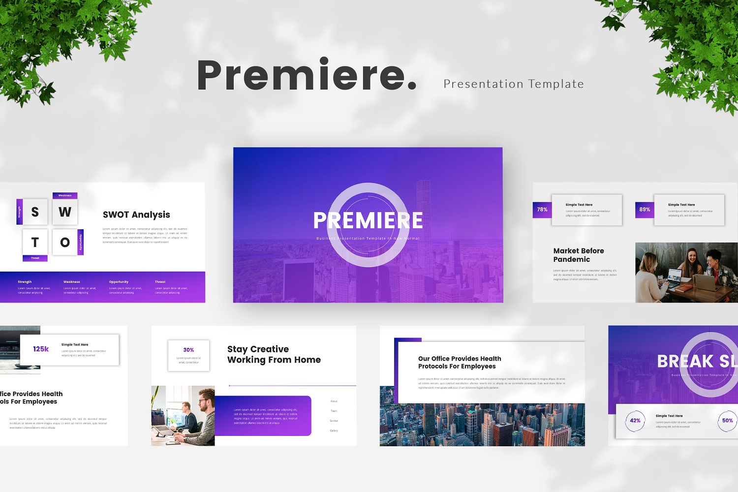 Premiere - Business Keynote Template