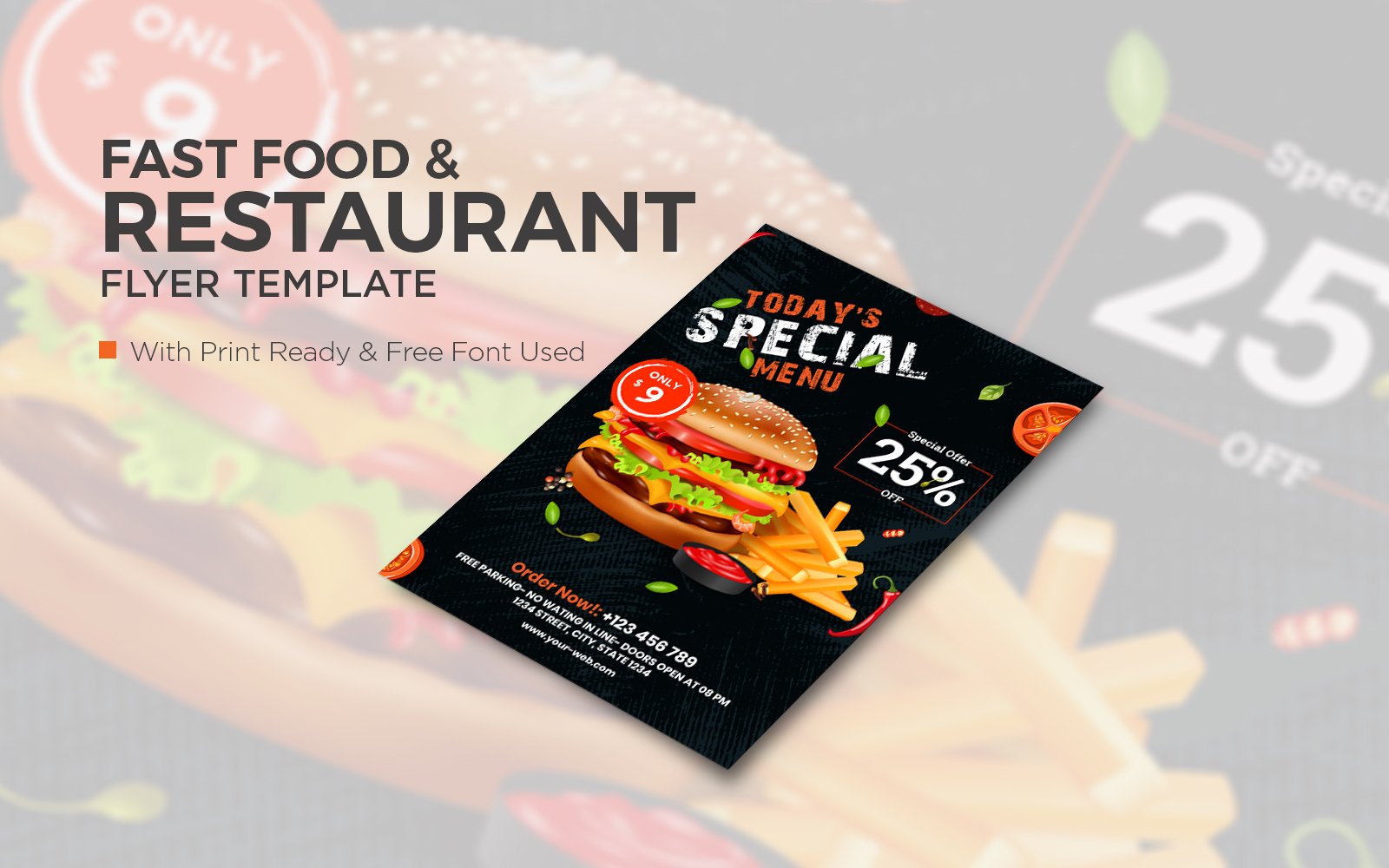 Food Flyer Design