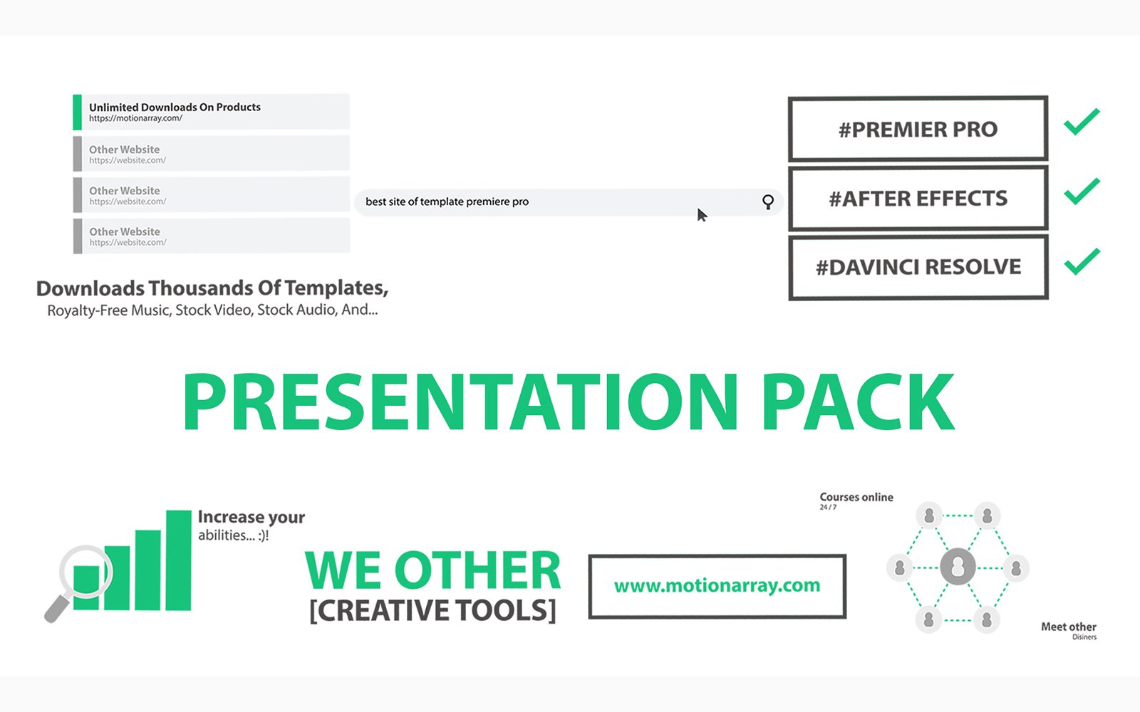 Presentation Pack Motion Graphics Template