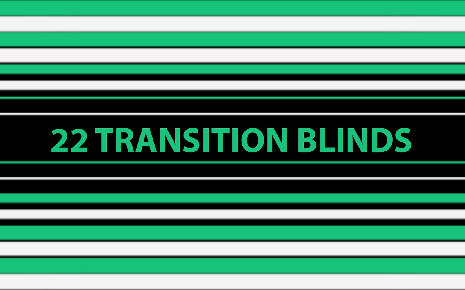 Blinds Transitions Pack Motion Graphics Template