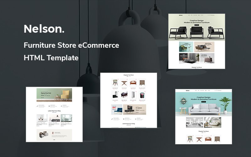 Nelson - Furniture Store eCommerce Website Template