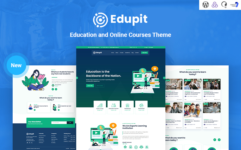 Edupit  - Education LMS Responsive WordPress Theme