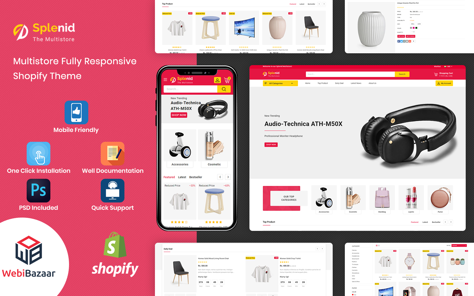 Splenid -  Multipurpose Responsive Shopify Template