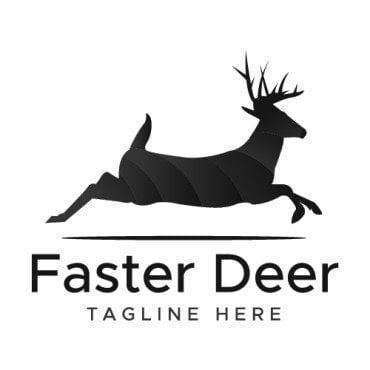 Animal Faster Logo Templates 179055