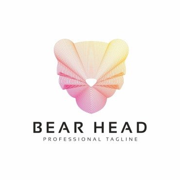 Applicationbearbear Headbear Logo Templates 179056
