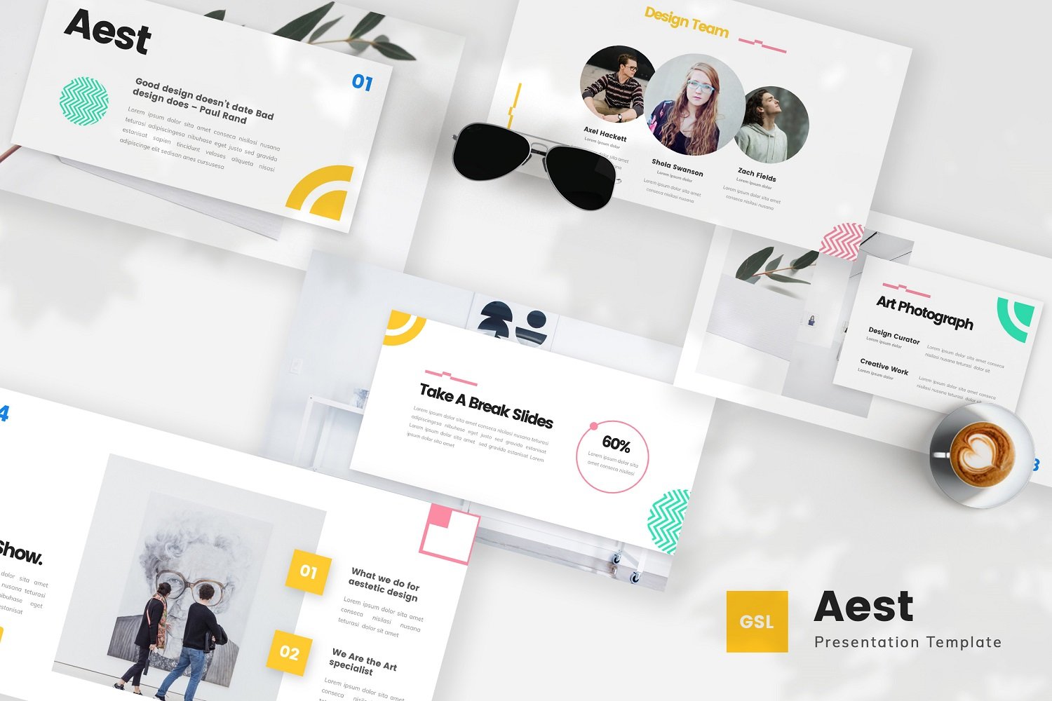 Aest - Aesthetic Google Slides Template