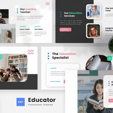 Education Tutor Keynote Templates 179084