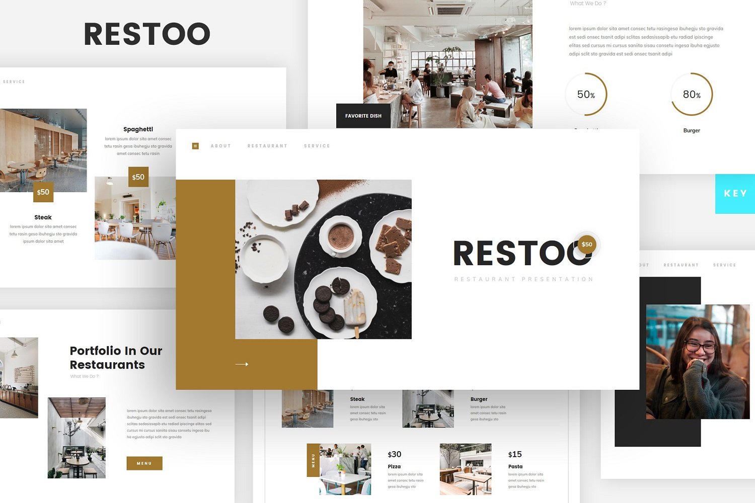 Restoo - Restaurant Keynote