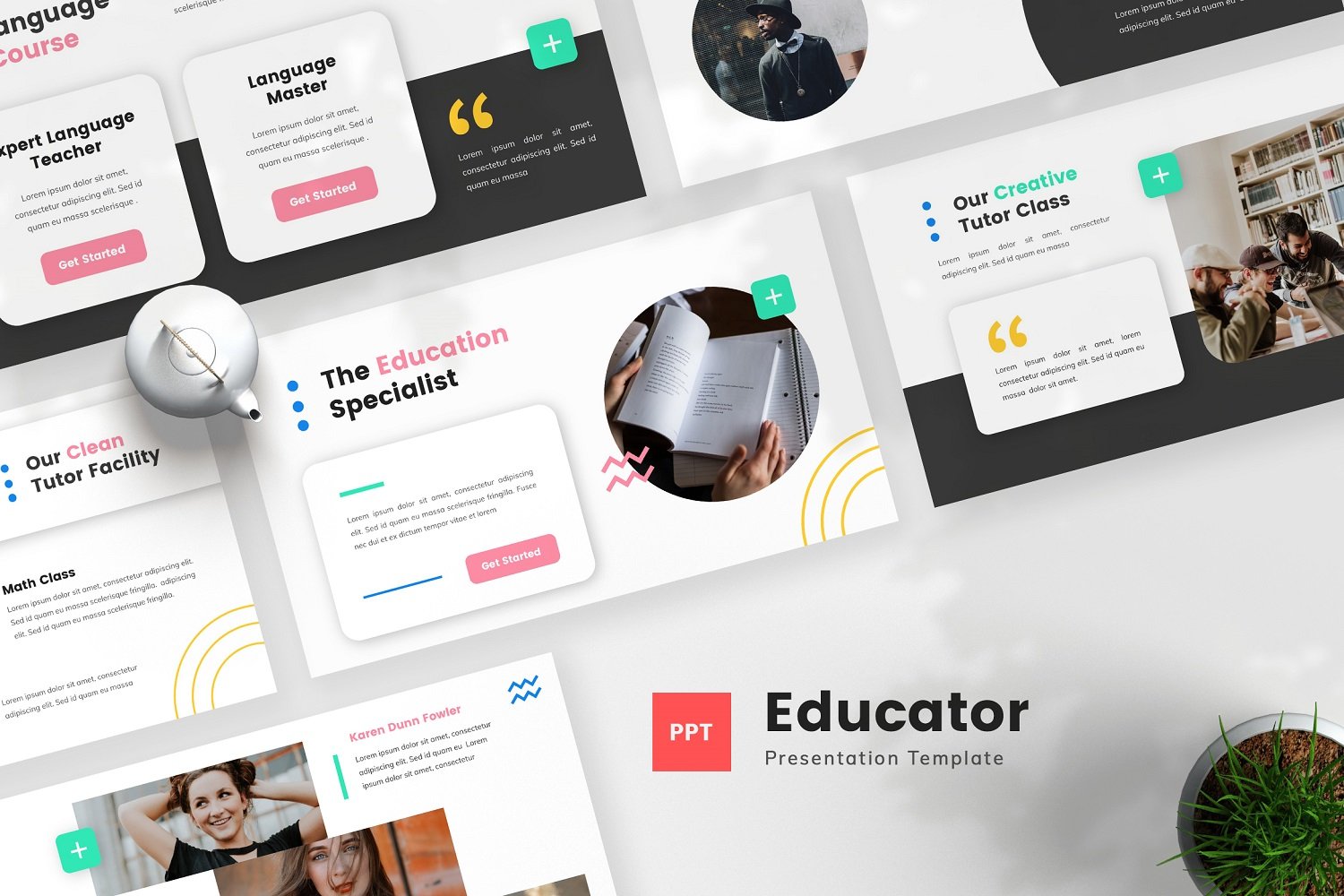 Educator - School Powerpoint Template