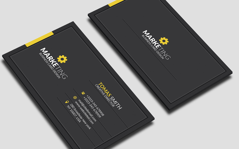 Tomas Smith - Corporate Business Card