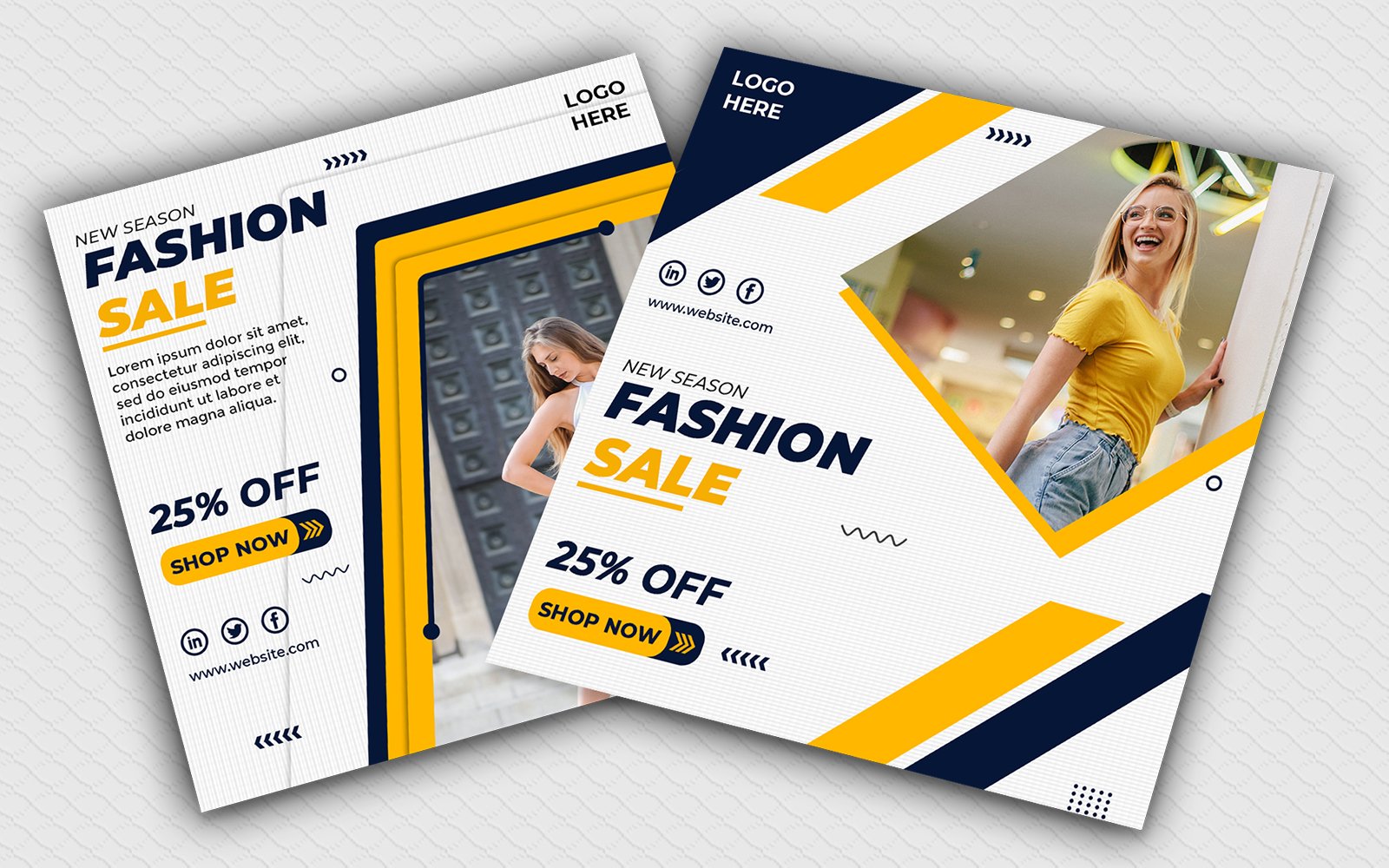 Fashion Sale Instagram Post Template Social Media